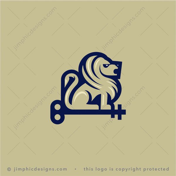 Lion Key Logo